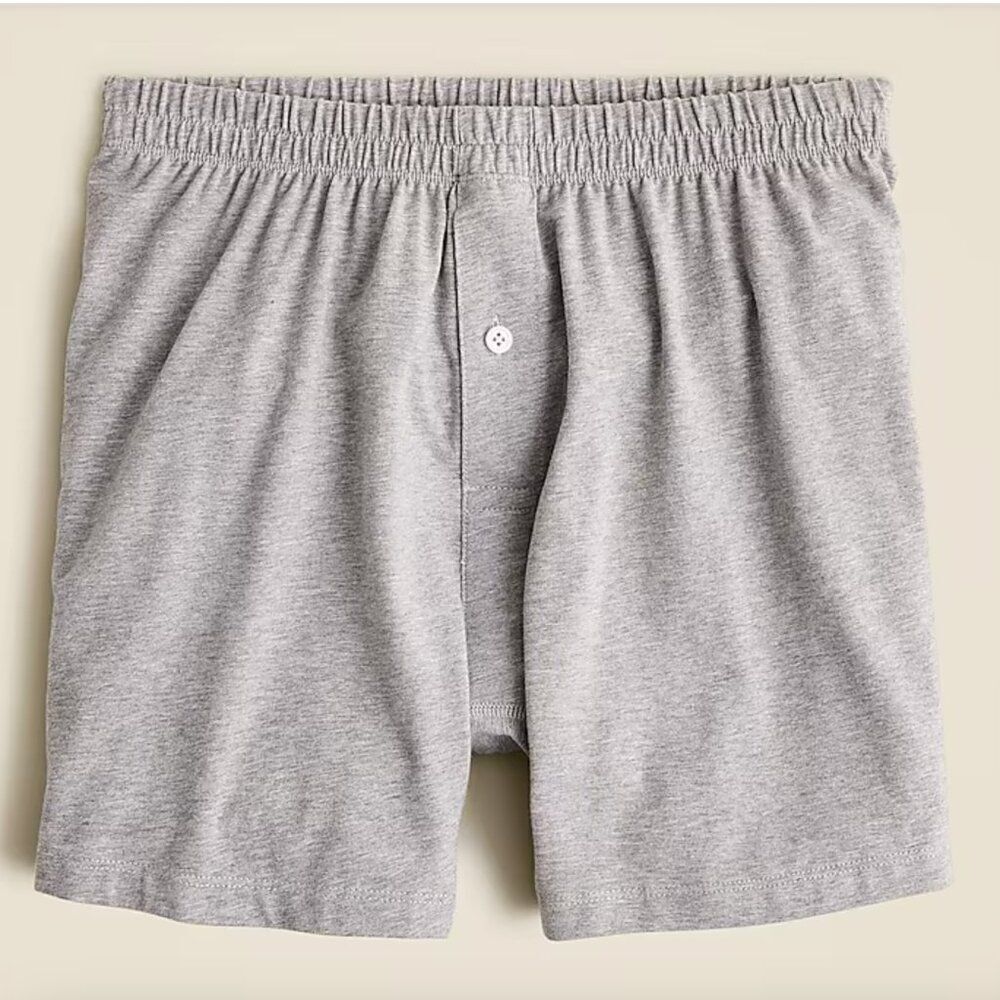 J. Crew BS500 4 1/2" Stretch knit boxers size medium Grey size M